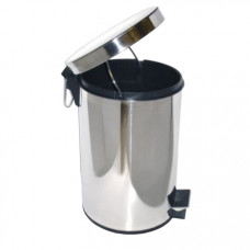 Урна для мусора с педалью Ksitex GB-5L хром (5л)