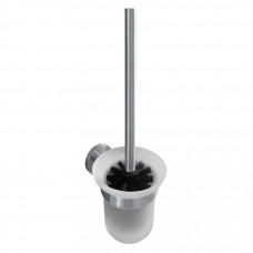 104113019 NEO Ершик  подвесной (стекло), щётка черная,  сталь шлифованная BEMETA