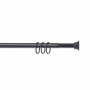 Карниз для ванной телескопический 120-220 Grekon 1211-220BLK черный
