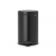 Мусорное ведро с педалью Brabantia NewIcon 113741 черное (12л)