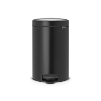 Мусорное ведро с педалью Brabantia NewIcon 113741 черное (12л)