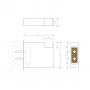 Крючок Decor Walther Brick 0590000