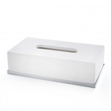 Бокс для салфеток 3SC Mood Deluxe White MDW70ASL белый-хром