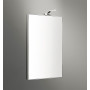 Зеркало со светильником 50х90 Colombo Design Gallery B2061