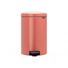 Мусорное ведро с педалью Brabantia NewIcon терракотовое 304347 (20л)