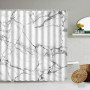 Шторка для ванной Carnation Home Fashions Marble White MRB230W