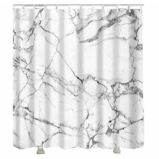 Шторка для ванной Carnation Home Fashions Marble White MRB230W