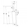 Ерш подвесной Duravit Starck T 0099461000 хром