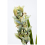 Орхидея Cymbidium искусственная цвет лайм в горшке