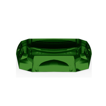 Мыльница настольная Decor Walther Kristall 0931696 зеленая