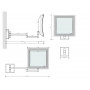 Зеркало косметическое с led-подсветкой (х5) Decor Walther BS 85 Touch 0121800