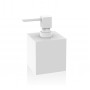 Decor Walther Cube DW 475 Дозатор для мыла, настольный, цвет: белый матовый