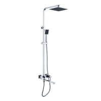 Душевая система с изливом для ванны Lemark Tropic LM7004CS