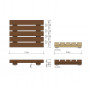 Мыльница настольная Decor Walther Wood KB 0925985