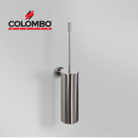 Ерш для унитаза настенный Colombo Design PLUS W4962.HPS1 сталь