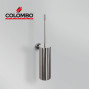 Ерш для унитаза настенный Colombo Design PLUS W4962.HPS1 сталь