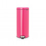 Мусорное ведро с педалью Brabantia NewIcon фуксия 128769 (30л)