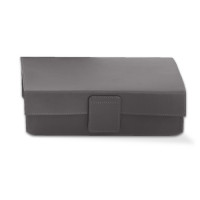 Decor Walther Nappa UTBD Многоцелевая коробка с крышкой, цвет: Натуральная кожа NAPPA дымчато-сер
