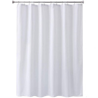 Шторка для ванной Carnation Home Fashions Shine White SHI2024W белая (200х240)