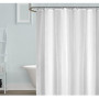 Шторка для ванной Carnation Home Fashions Shine White SHI2024W белая (200х240)