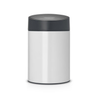 Ведро для мусора подвесное Brabantia Slide Bin белое 483165 (5л)