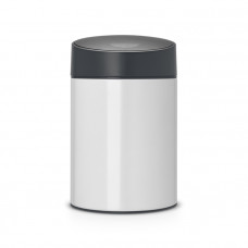 Ведро для мусора подвесное Brabantia Slide Bin белое 483165 (5л)