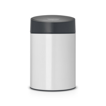 Ведро для мусора подвесное Brabantia Slide Bin белое 483165 (5л)