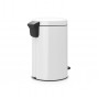 Мусорное ведро с педалью Brabantia NewIcon белое 113864 (12л)
