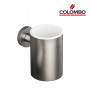 Стакан для зубных щеток настенный Colombo Design PLUS W4902.HPS1 сталь