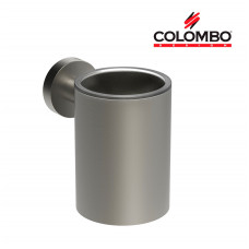 Стакан для зубных щеток настенный Colombo Design PLUS W4902.HPS1 сталь