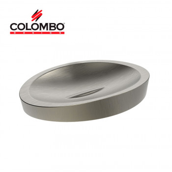 Мыльница настольная металлическая Colombo Design PLUS W4940.HPS1 сталь