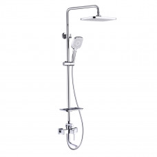 Душевая система с полкой Lemark Evitta LM0562C