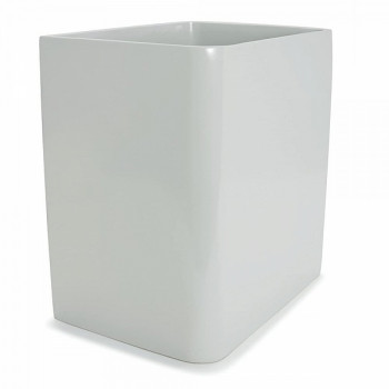 Корзина для мусора Kassatex Lacca Grey ALA-WB-G серая