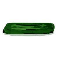 Лоток для расчесок, хрустальное стекло, цвет: английский зеленый Decor Walther Kristall KS 0924096