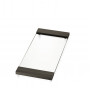 Decor Walther Classic Tab 37 Лоток универсальный 37x17см, прозрачное стекло, настольный, цвет: темная бронза