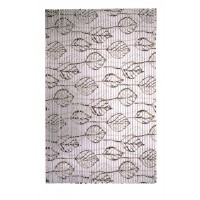 Коврик из вспененного ПВХ Leaves бежевый/коричневый  65*1500 1110008