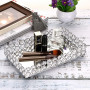Подставка для предметов 30 см Kassatex Crystal Round Silver CRD-TR-SLV