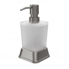 Дозатор для жидкого мыла настольный Wasserkraft Amper K-5499NICKEL