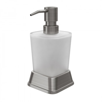 Дозатор для жидкого мыла настольный Wasserkraft Amper K-5499NICKEL