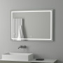Зеркало с led подсветкой EVOFORM Ledline BY 2437 (100х70)