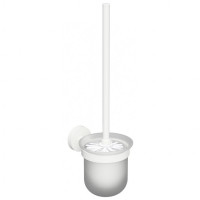 104113014 WHITE Ершик , подвесной (стекло), щётка белая белый BEMETA