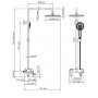 Душевая система Wasserkraft A18501 белая