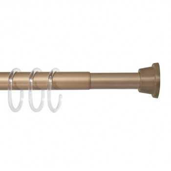 Карниз для ванной телескопический 120-220 Grekon 1211-220ANT бронза