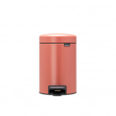Мусорное ведро с педалью Brabantia NewIcon терракотовое 304286 (3л)