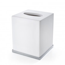 Бокс для салфеток 3SC Mood Deluxe White MDW71ASL белый-хром