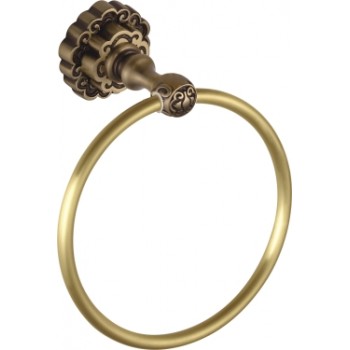 Кольцо для полотенца Bronze de luxe K25004 бронза
