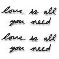 Надпись декоративная Umbra "Love is all... " 470580-040