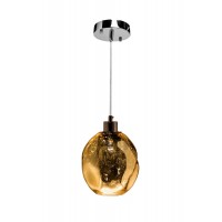 Светильник подвесной стеклянный (цвет шампань) Garda Decor K2KG913P-CM