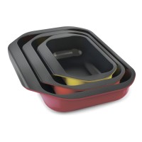 Набор из 3 форм для запекания в духовке Nest Oven с антипригарным покрытием Joseph Joseph 45013