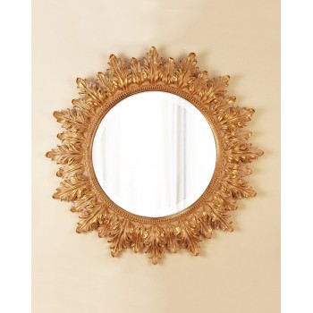 Зеркало в раме Альба LouvreHome (Neapolitan gold)